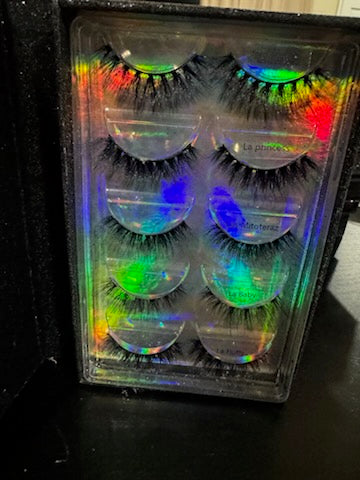 5 pair Eyelash Book