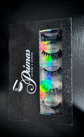 5 pair Eyelash Book